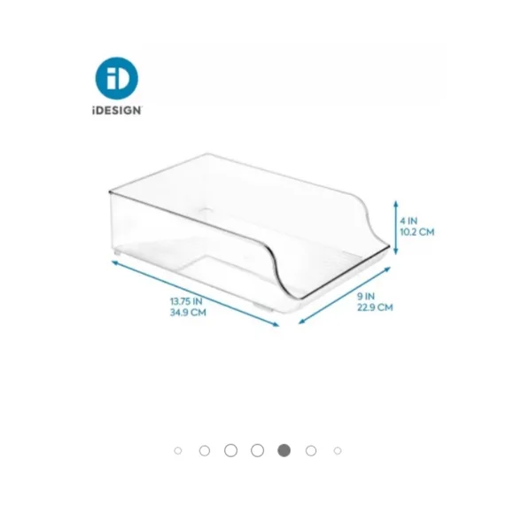 I'Design fridge and freezer storage bin 10 piece set
